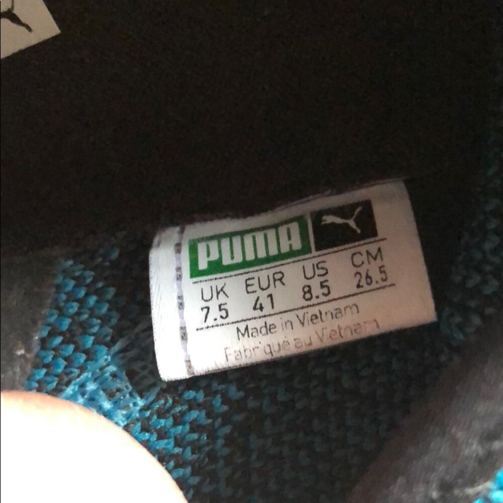 Unisex Puma Ignite Evoknit Sneaker - Teal - Picture 4 of 7